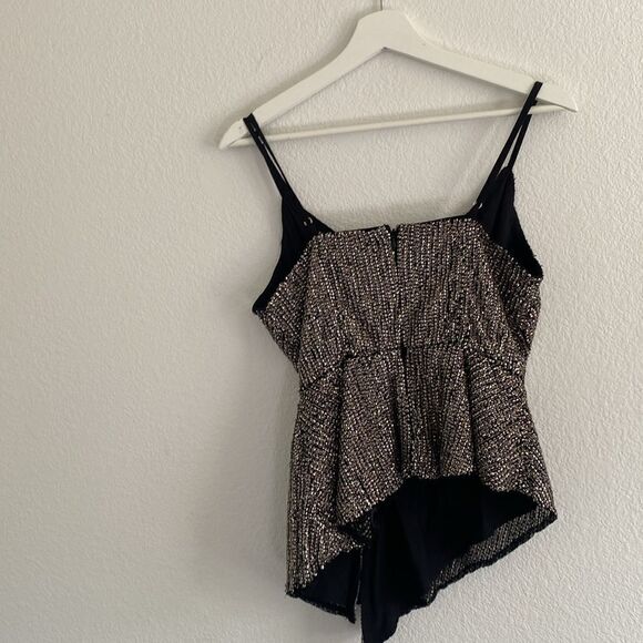 Parker Belinda Sequined Asymmetrical Top - Picture 5 of 5